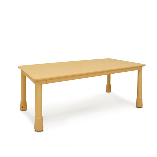 Mesa rectangular símil madera